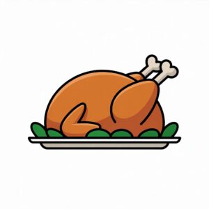 cooked clipart thanksgiving turkey 10