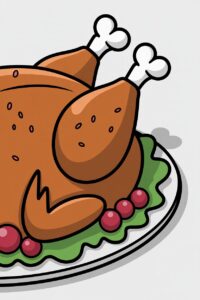 cooked clipart thanksgiving turkey 2