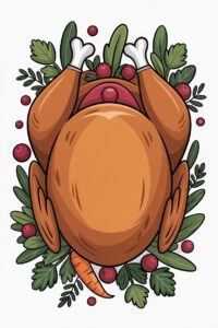 cooked clipart thanksgiving turkey 3