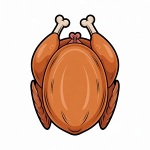 cooked clipart thanksgiving turkey 6