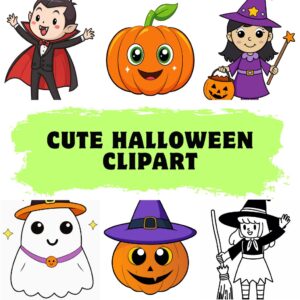 cute halloween clipart feature