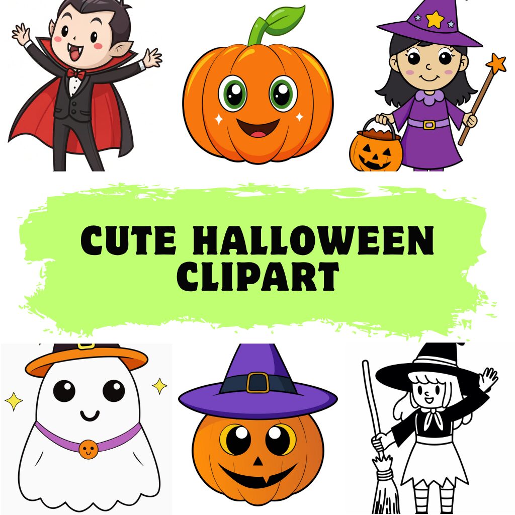 66 Cute Halloween Clipart Free to Download