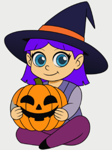 cute happy halloween clipart 1