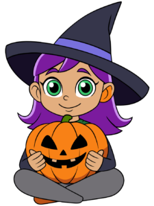 cute happy halloween clipart 2