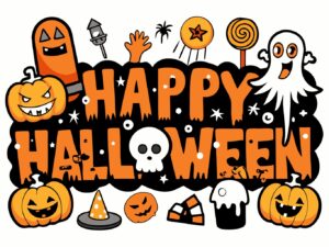 cute happy halloween clipart 5