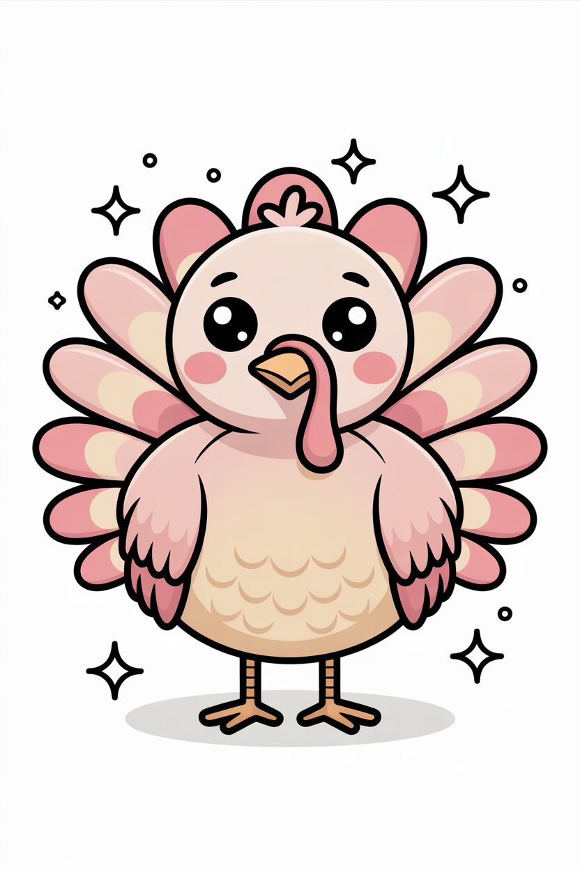 30 Cute Turkey Clipart Free to Download