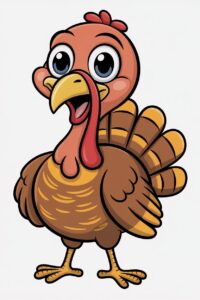 cute turkey clipart 16