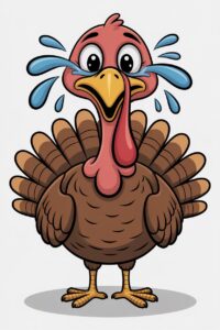 cute turkey clipart 2