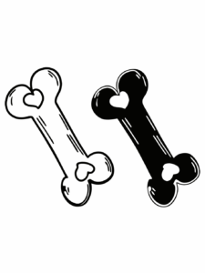 dog bone clipart 13