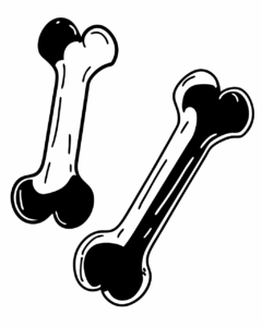 dog bone clipart 14