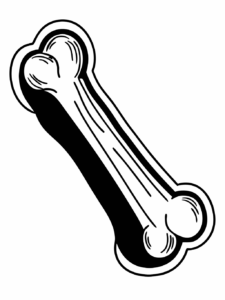 dog bone clipart 9