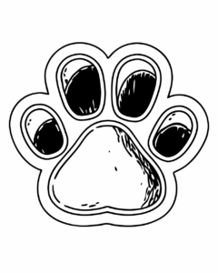 dog paw clipart 16