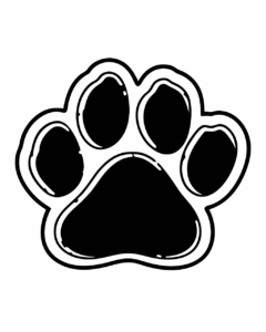 dog paw clipart 7
