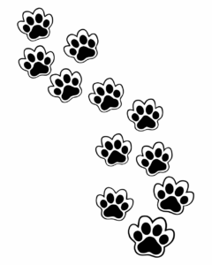dog paw clipart 8