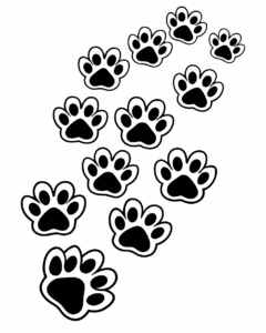 dog paw clipart 9