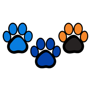 dog paw print clipart 15