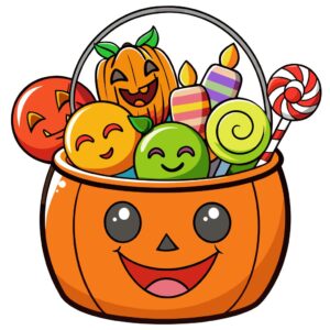 halloween candy clipart 1
