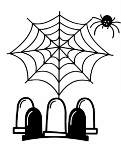 halloween clipart black and white 1
