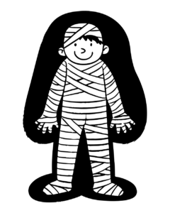 halloween clipart black and white 3