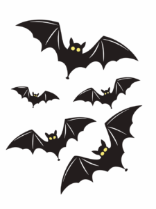 halloween clipart black and white 7