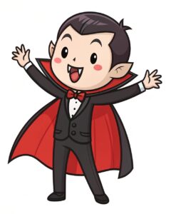 halloween cute vampire clipart 10