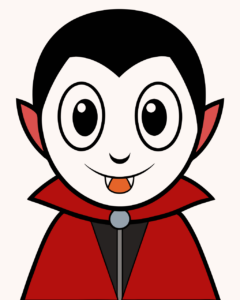 halloween cute vampire clipart 11