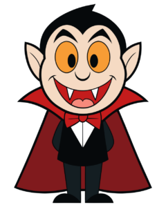 halloween cute vampire clipart 2