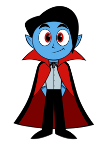 halloween cute vampire clipart 4