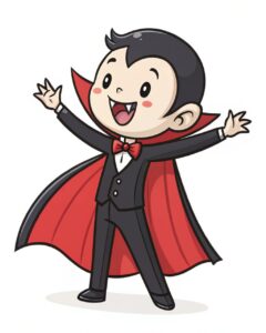 halloween cute vampire clipart 9