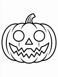 halloween pumpkin clipart black and white 9