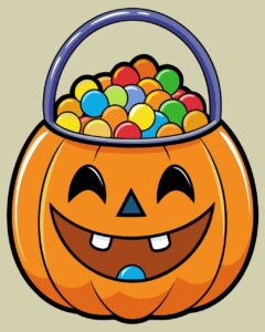happy halloween clipart bag 15