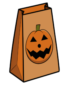 happy halloween clipart bag 5