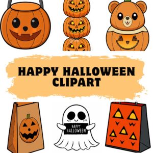 happy halloween clipart feature