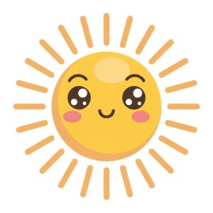 happy sunshine clipart 1