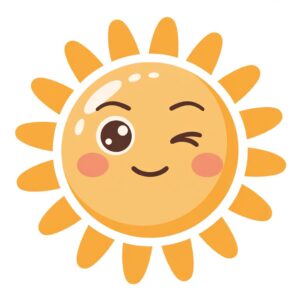 happy sunshine clipart 13