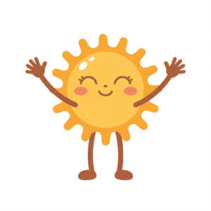happy sunshine clipart 4