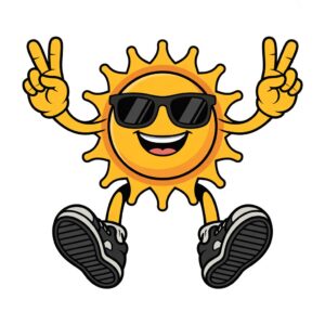 happy sunshine clipart 8