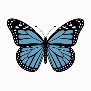 monarch butterfly clipart 1