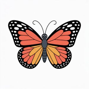 monarch butterfly clipart 10