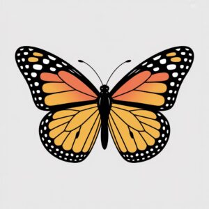 monarch butterfly clipart 12