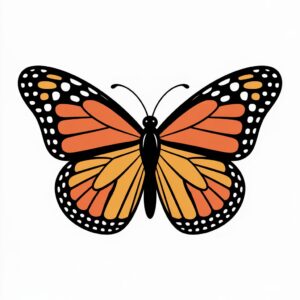 monarch butterfly clipart 6