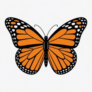 monarch butterfly clipart 7