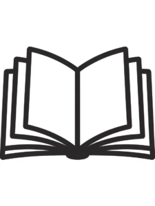 open book clipart black and whitee 11