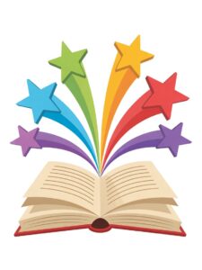 reading open book clipart 12