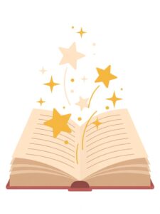 reading open book clipart 7