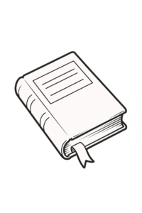 school books clipart black and white 10