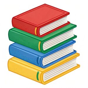 stack of books clipart 11