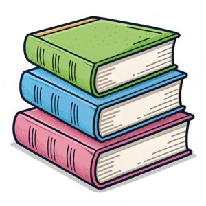 stack of books clipart 5