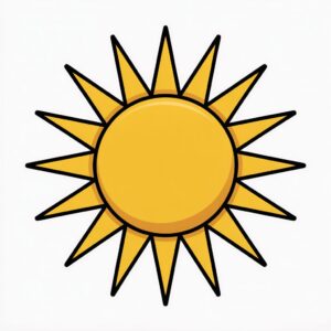 sunlight clipart 17