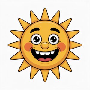 sunlight clipart 7